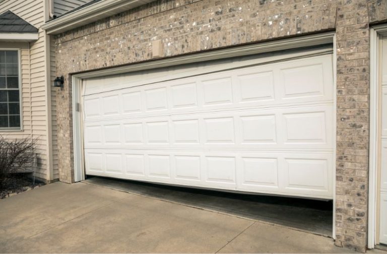 probleme porte de garage sectionnelle