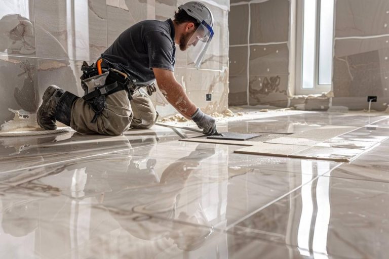 Tarif pose carrelage 60×60 au m2 (environ 100 €)