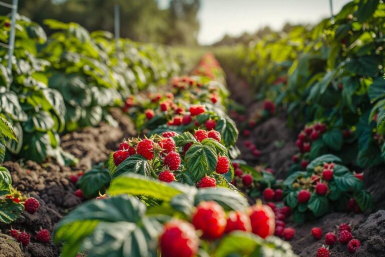 Que mettre au pied des framboisiers pour une bonne récolte ?