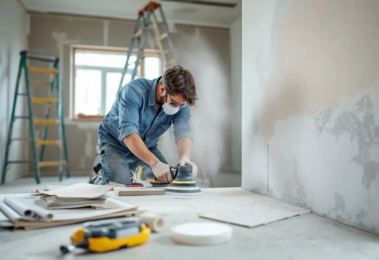 Combien de temps pour poncer les bandes de placo ?