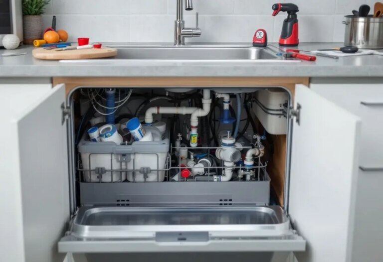 Raccordement lave vaisselle sur arrivée d'eau evier