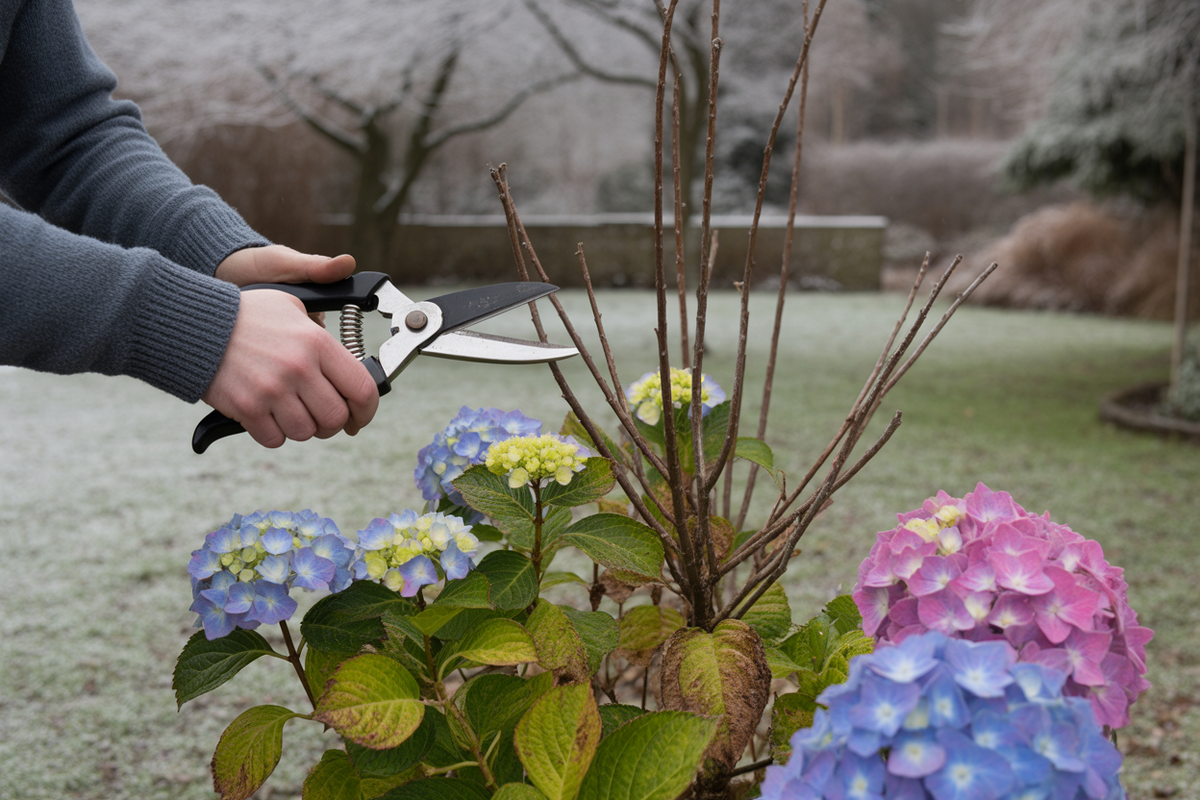 Taille des hortensias en hiver : Guide pratique