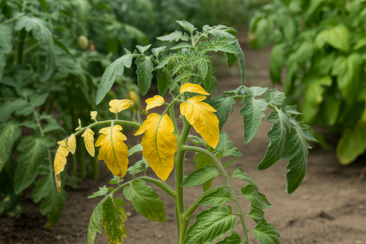 Feuilles tomates jaunissent : causes et solutions à connaître